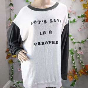 NWT WILDFOX SWEATSHIRT PULLOVER BAGGY fits XL